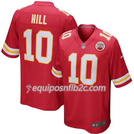 Camiseta Hombre NFL Kansas City Chiefs Tyreek Hill 10 Nike Rojo